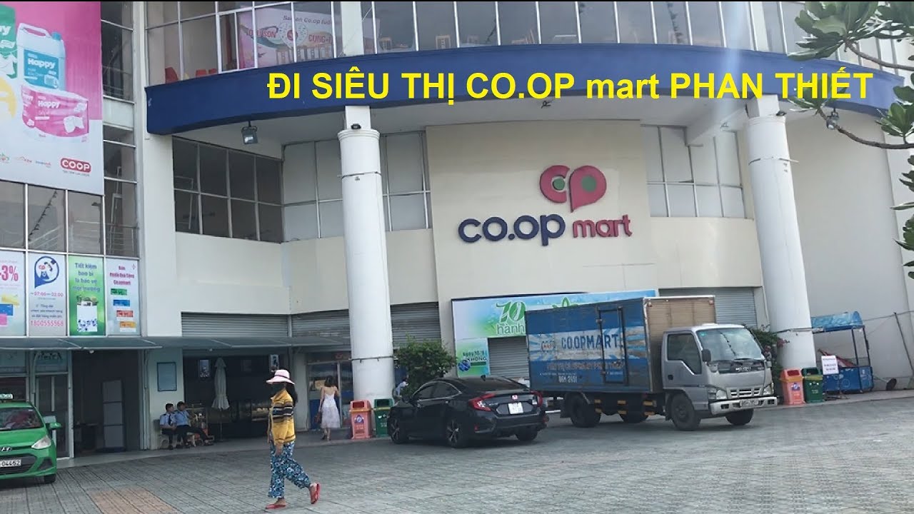 Đi siêu thị Coop Mart Phan Thiết | QUE HUONG TIVI