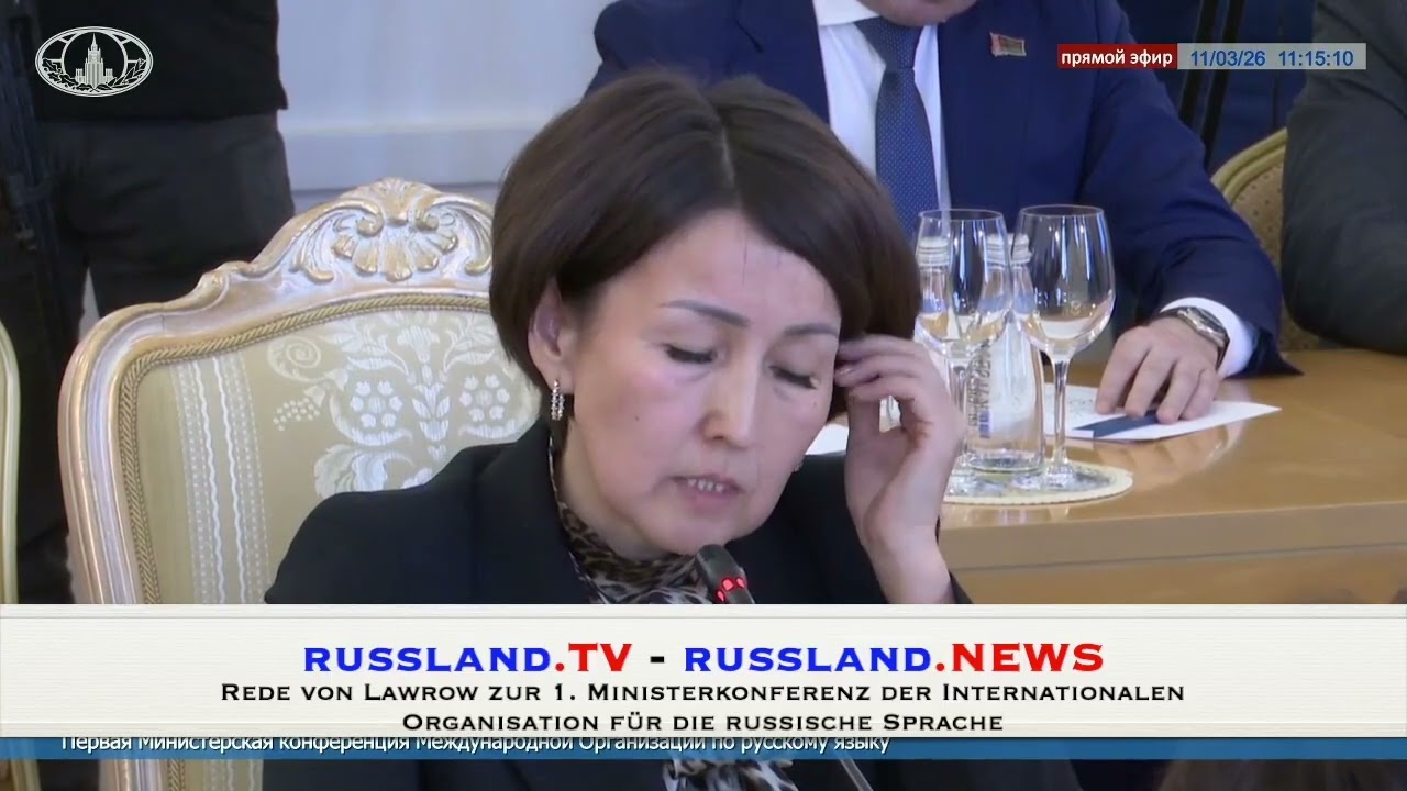 Rede von Lawrow zur 1. Ministerkonferenz der Internationalen Organisation für die russische Sprache