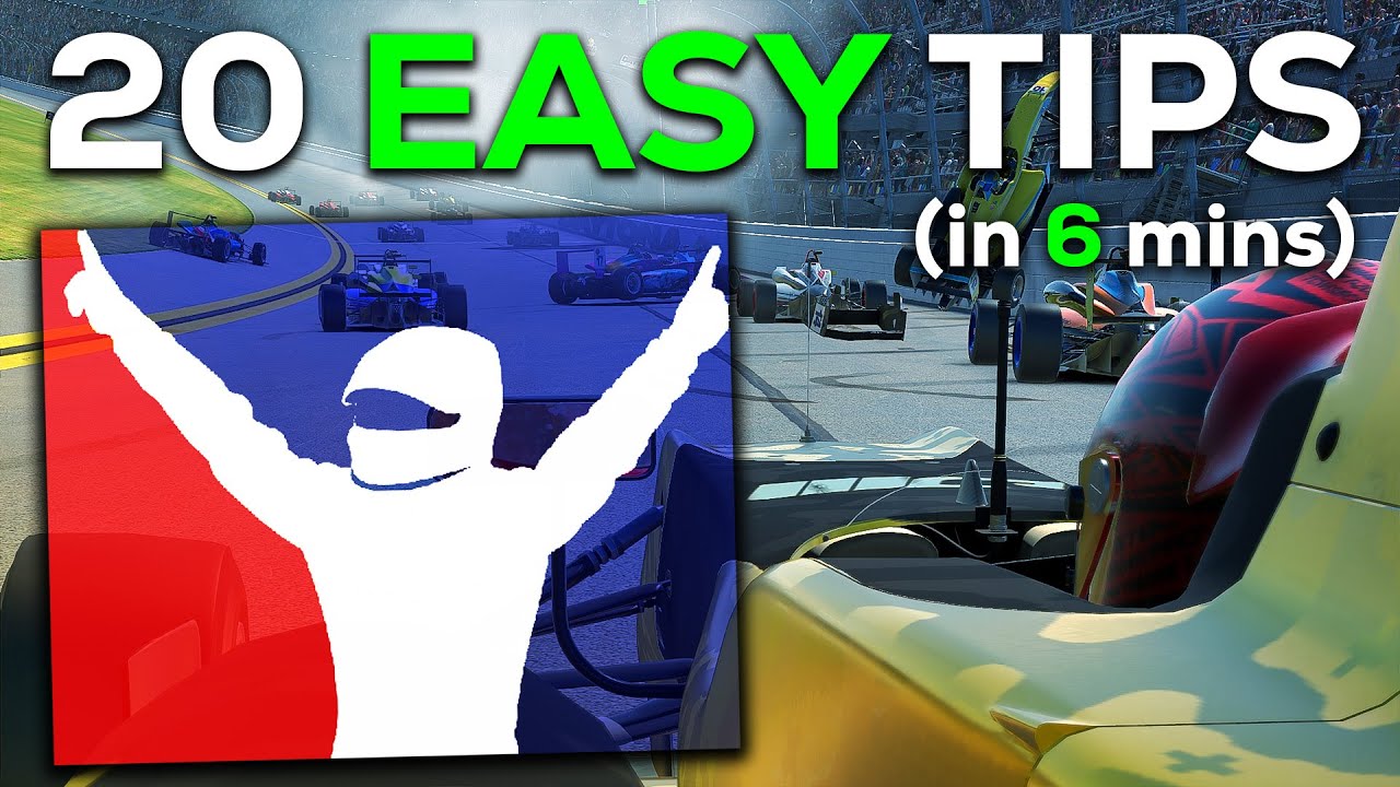 20 ПРОСТЫХ СОВЕТОВ ПО iRacing за 6 минут (секретные настройки)