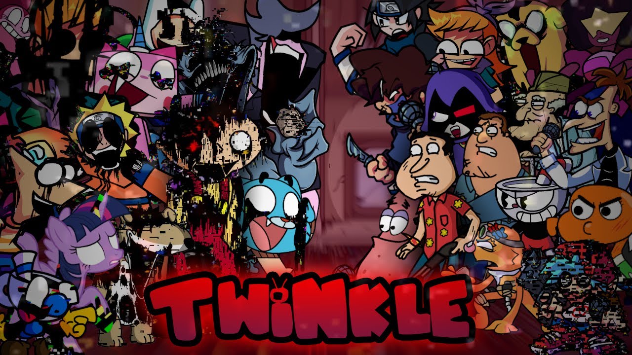 FNF Twinkle But Every Turn A Different Cover Is Used  🗣️📢🔥