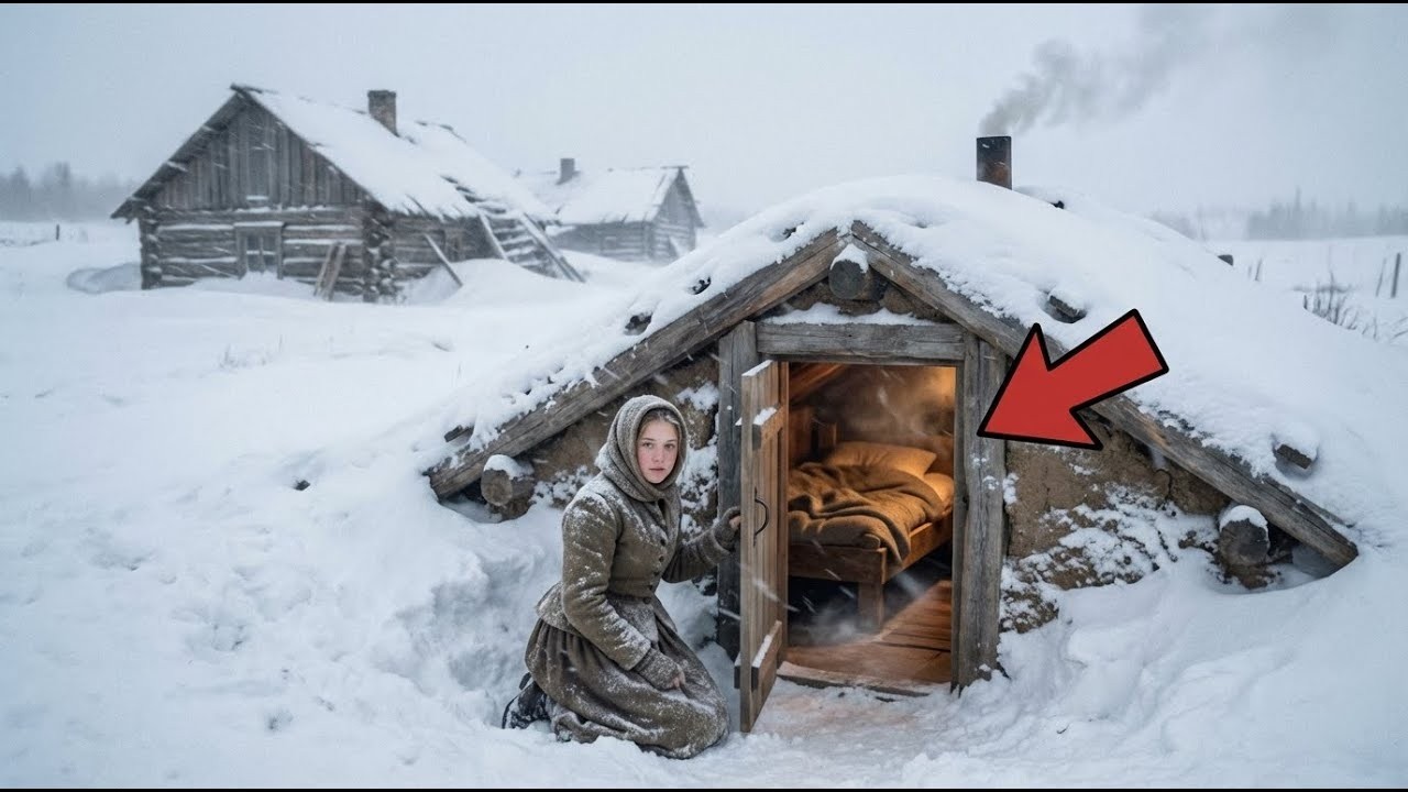 Mit 15 hinausgeworfen: Ihr versteckter Erd-Unterstand mit Fußbodenheizung rettete sie im Blizzard