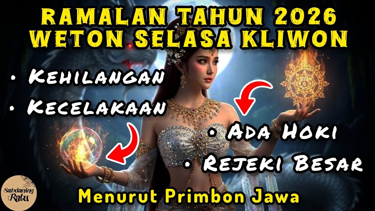 Weton Selasa Kliwon ditahun 2026 berdasarkan Primbon Jawa