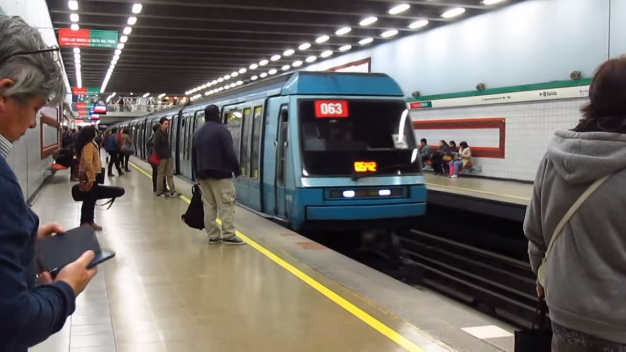 Metro de Santiago - Trenes Alstom NS93 (1)