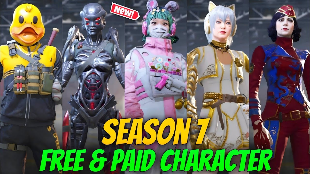 Season 7 All New Upcoming Free & Paid Character Skins+New Collab Character | CODM S7 Leaks 2026