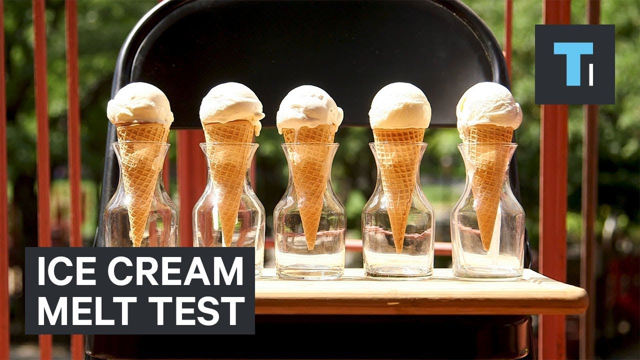 How Fast 5 Popular Ice Cream Brands Melt