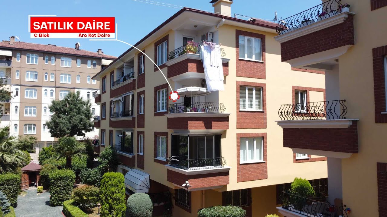 SATILIK DAİRE: KOCAELİ KÖRFEZ MİMAR SİNAN'DA TÜRKÖZ EVLERİNDE SATILIK ARAKAT DAİRE