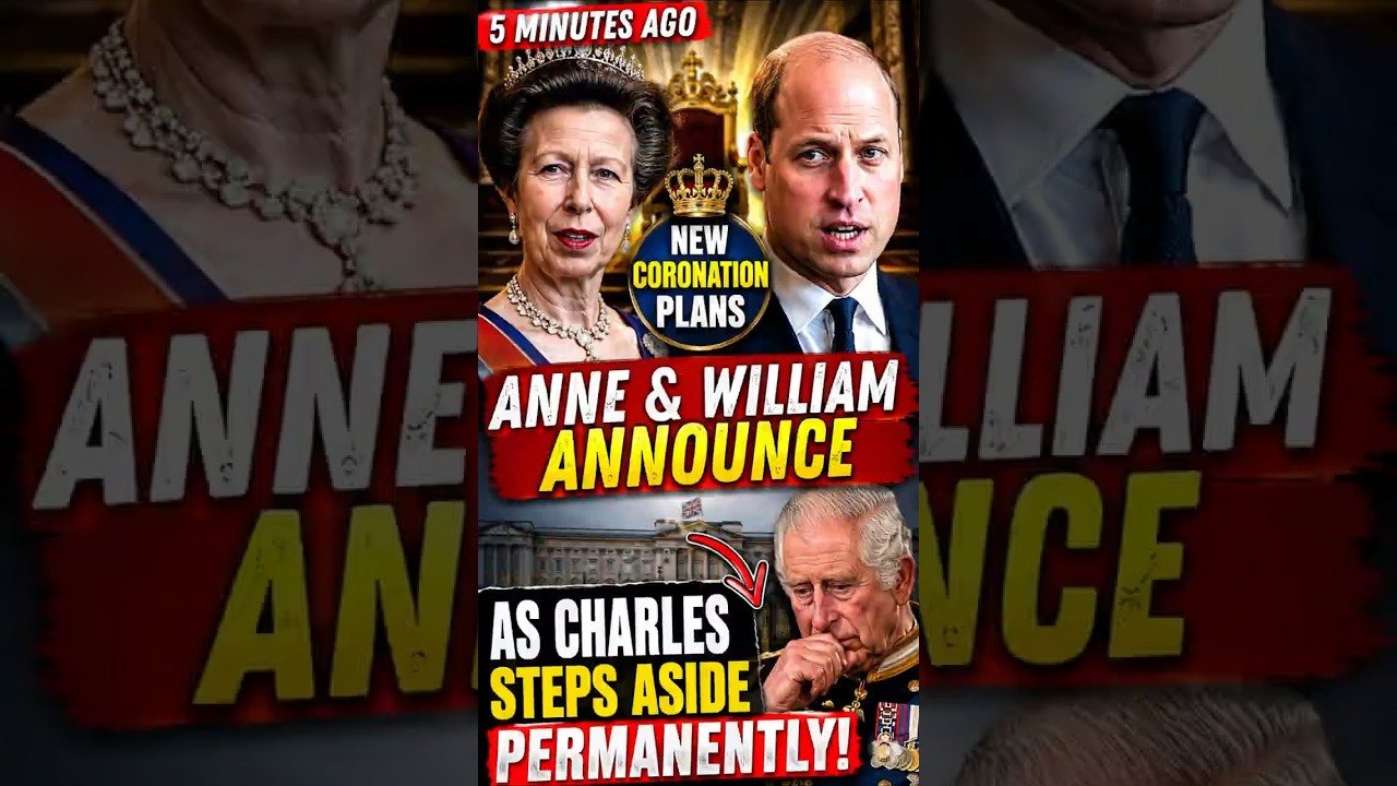 King Charles Steps Aside, William Takes OVER! 👑 #PrinceWilliam #KingCharles #RoyalFamily