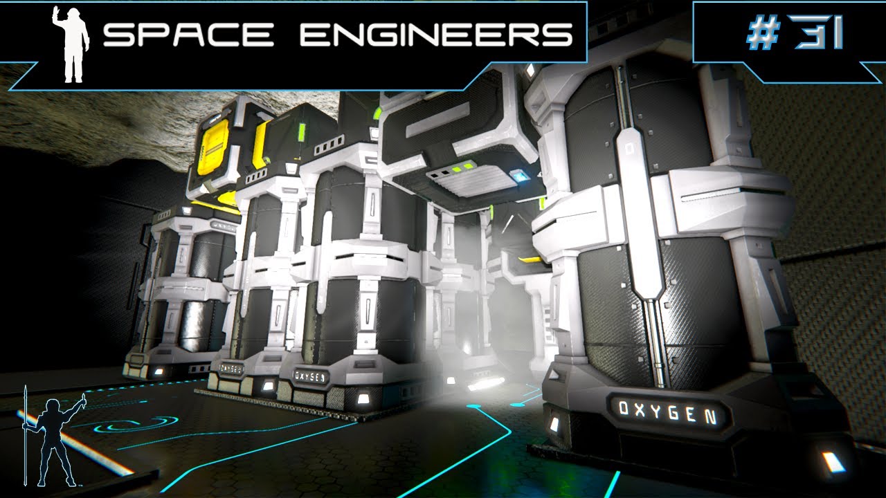 Making The Moon Base Airtight + Building An O2 Farm! - Space Engineers LP - E31