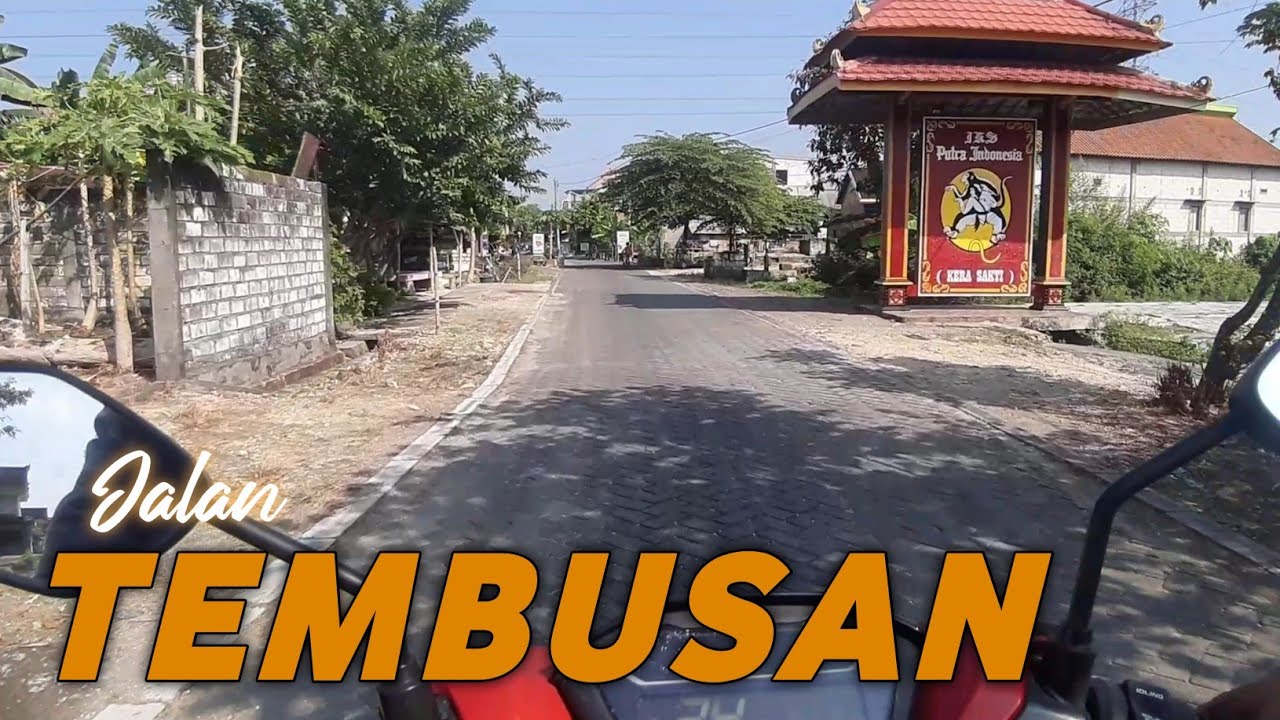 Jalan TEMBUSAN Ke BOJONEGORO Via pedesaan | Dari Desa Nguwok LAMONGAN Ke Tlogoagung BOJONEGORO