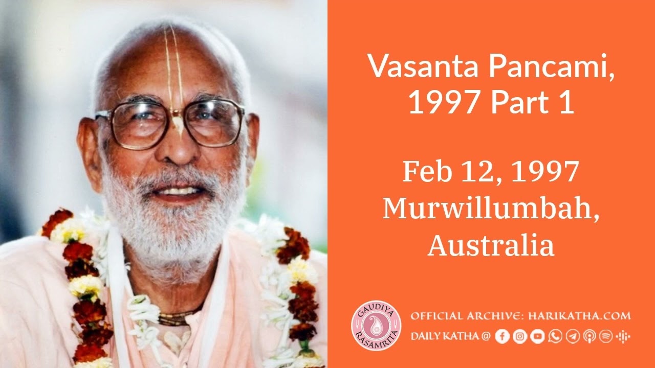 Vasanta Pancami, 1997 Part 1