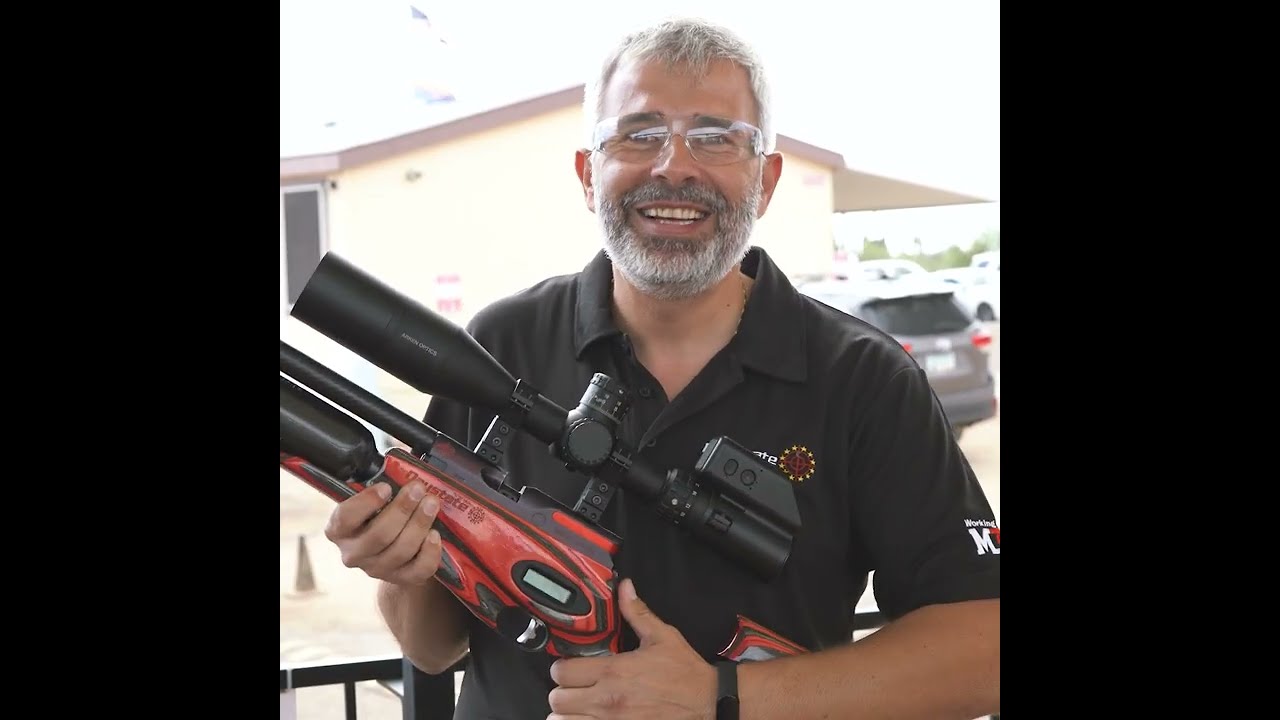 Daystate RED WOLF Rosso shooting at 75 Yards - Fady Kiwan No.1 on the 3rd Day of EBR 2022!
