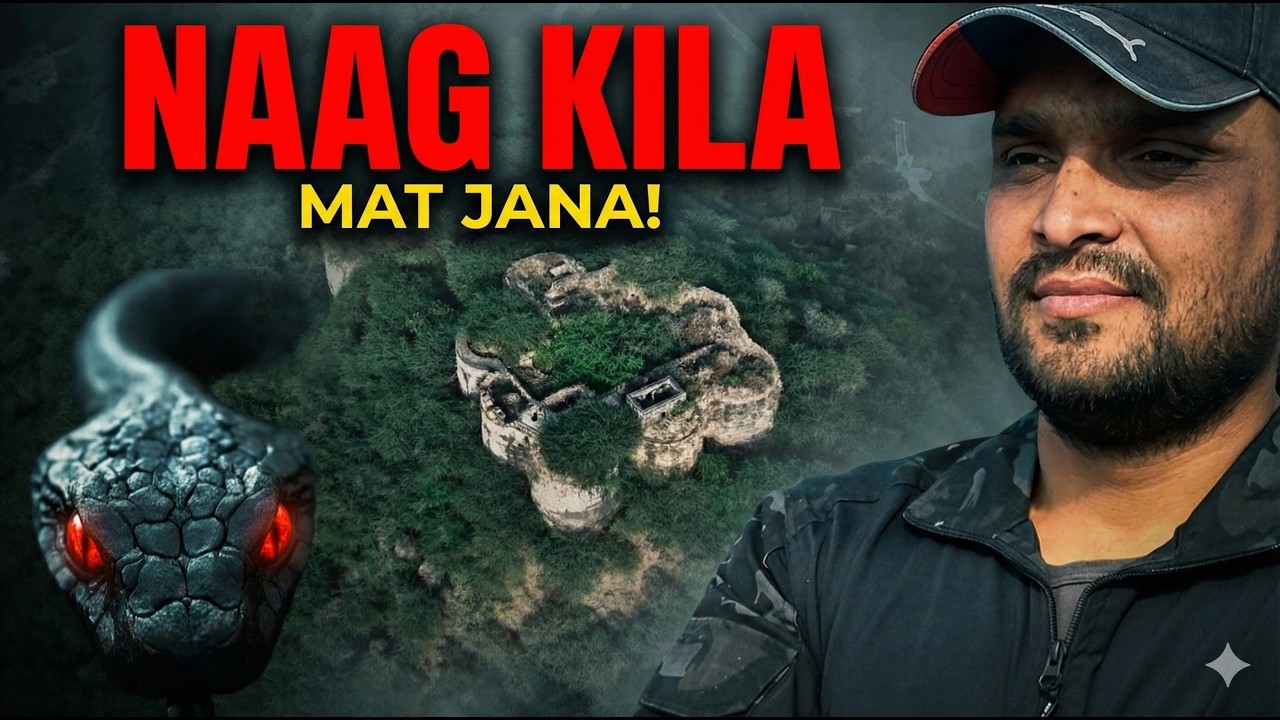 Is Kile Ki Rakhsha Kale Naag Naagin Karte Hai 😱 | Hajipur Fort 🐍