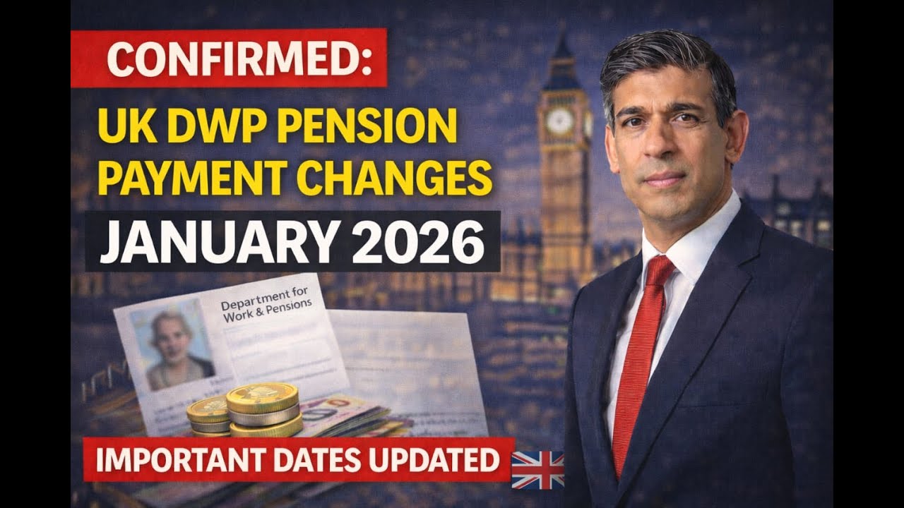 CONFIRMED 🚨 UK DWP Pension Payment Changes January 2026 💷 Important Dates UPDATED