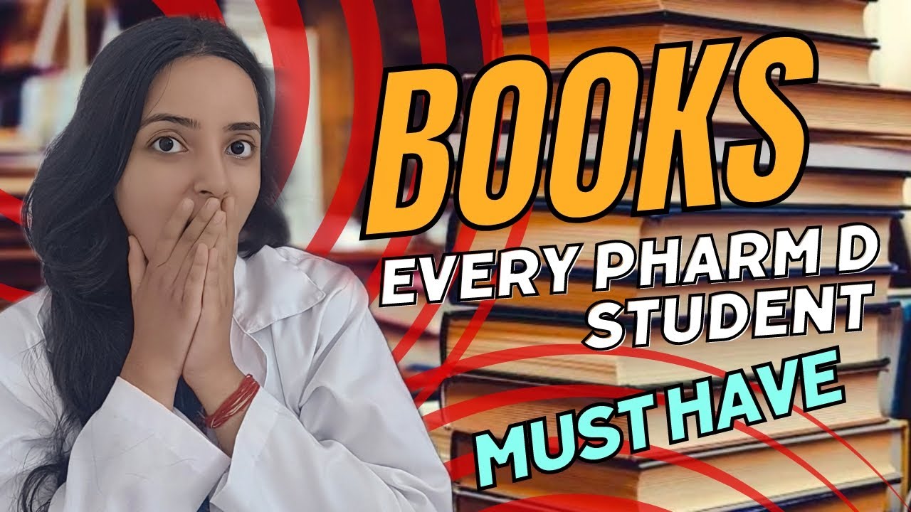 1st - 6th year Books Guide for Pharm D😱📚 #pharmd #sciencevibes #books