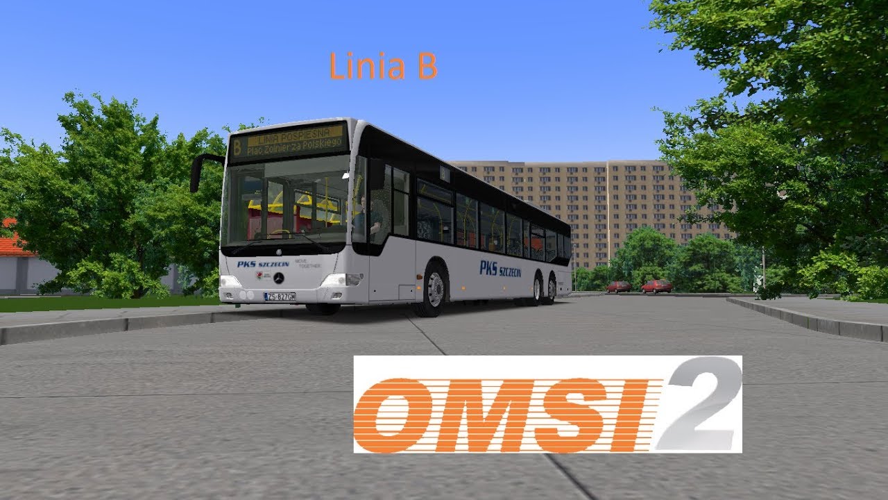 OMSI 2 Fiktiv Szczecin v2.11 Linia B Mercedes-Benz Citaro L