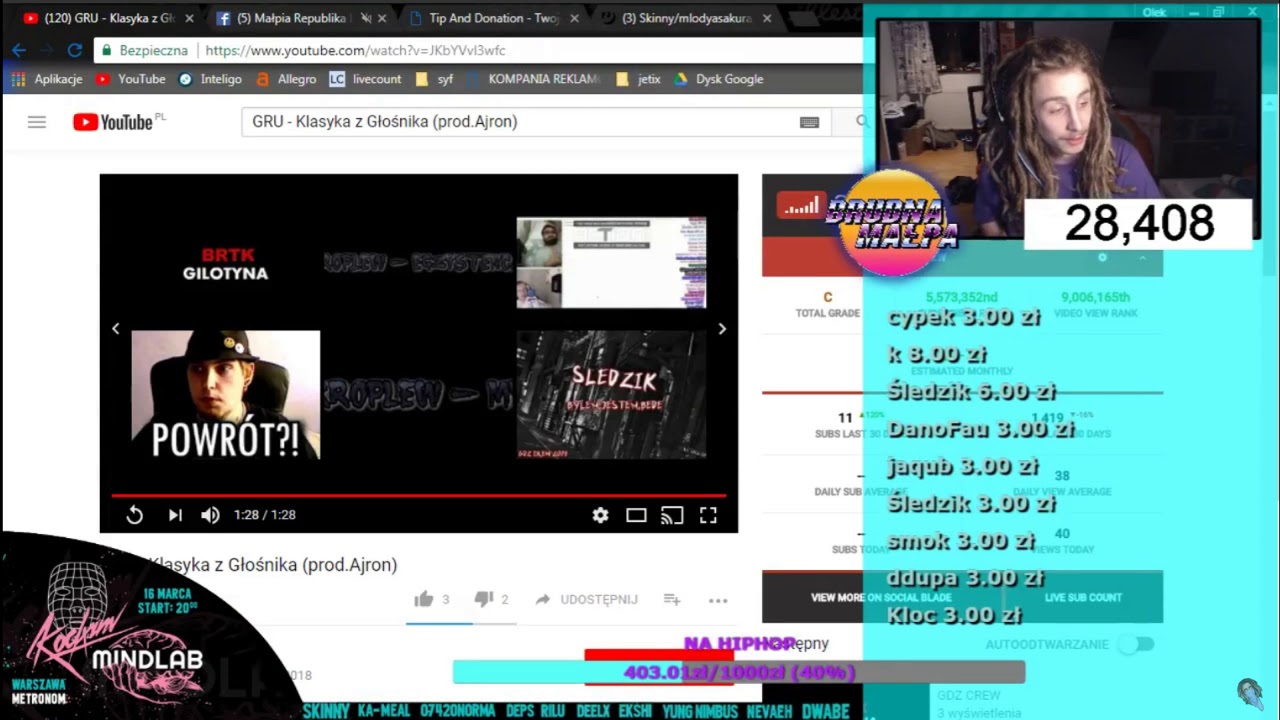 [SHOT] BEEF DRAMA BRUDNA MAŁPA VS AHUS I GARGAMEL