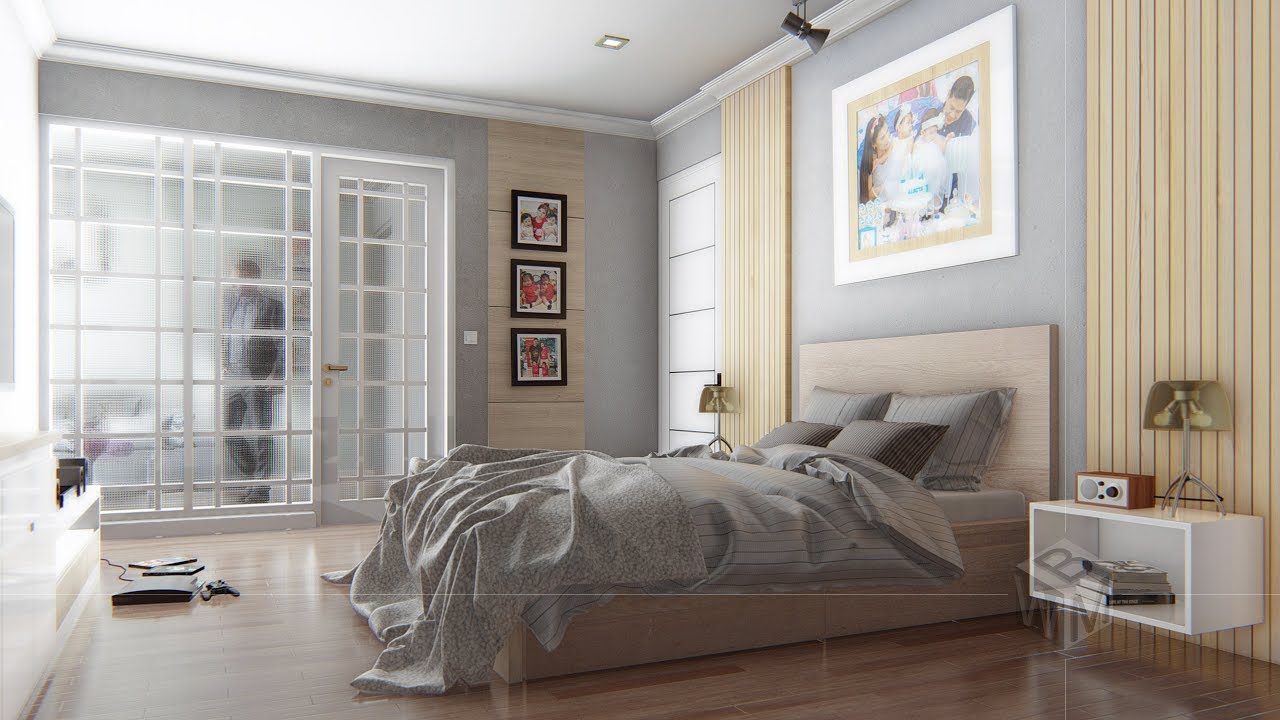 LUMION 8 - DAYTIME INTERIOR RENDER - BEDROOM #002-2018