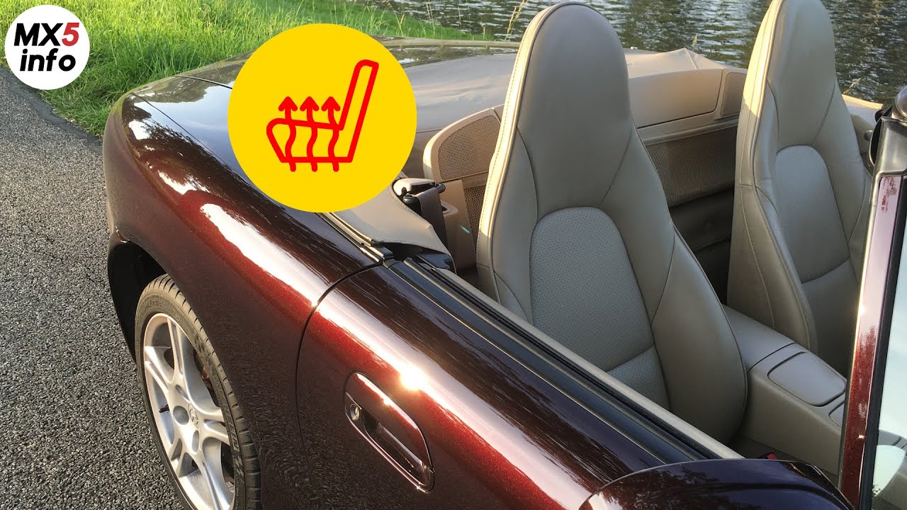 Подогрев сидений в Mazda MX-5 Miata