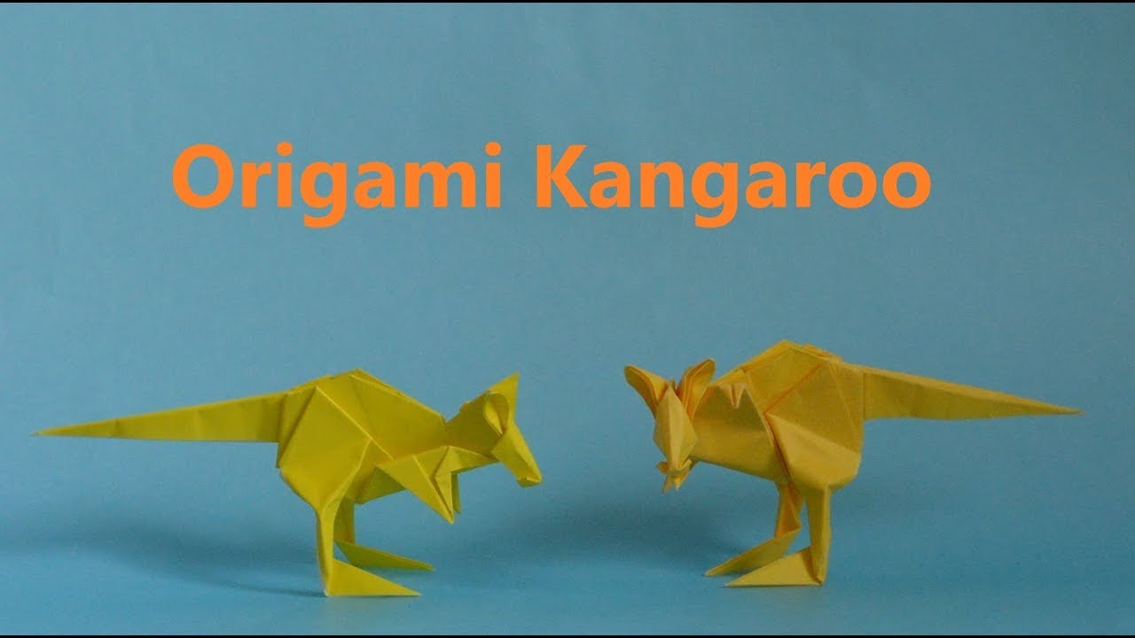 Origami Kangaroo, tutorial