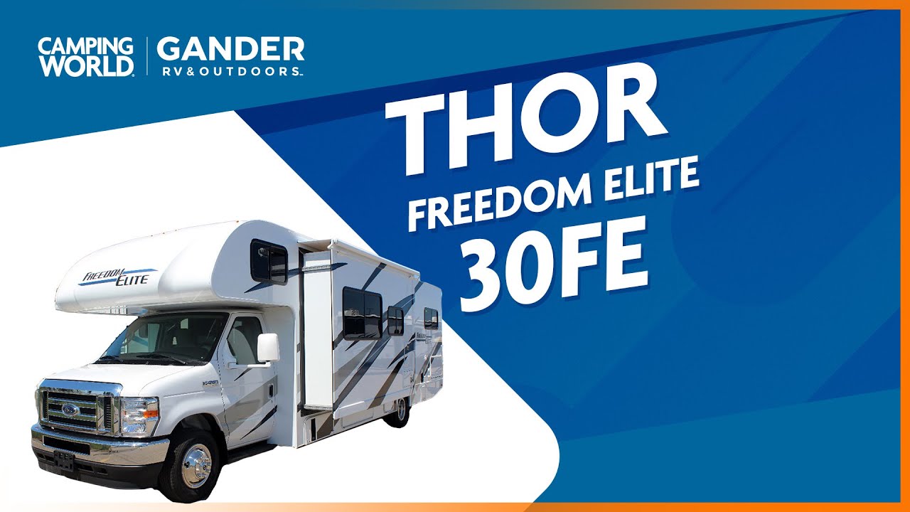 Thor Freedom Elite 30FE 2022 года | Обзор автодома класса C: Camping World