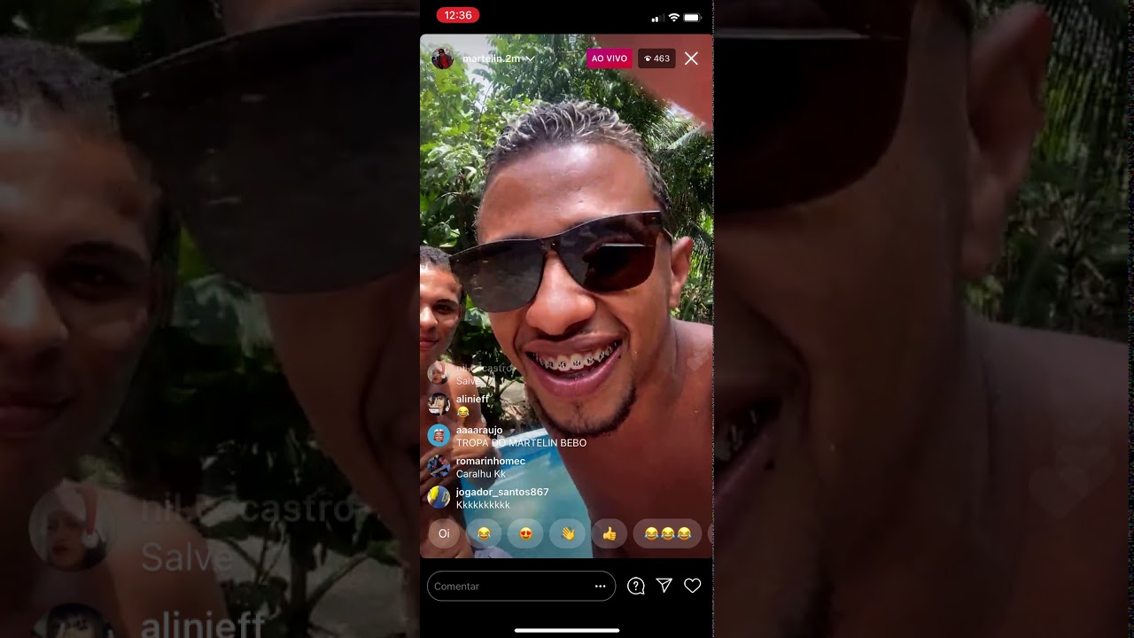 martelin cita meno tody em live e manda ele parar de cheirar