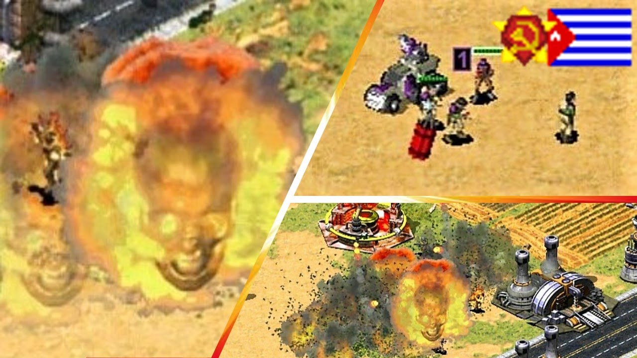 Funny Tactics with Cuba Kaboom Online Multiplayer CnCNet Red Alert 2 Country Swing 2 vs 2