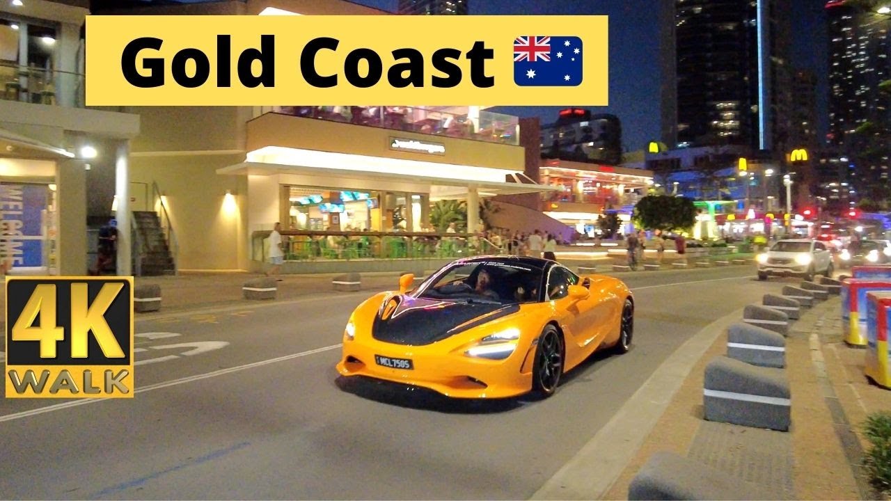 Surfers Paradise 🌴  Gold Coast - Australia 🇦🇺 Sunday Walk 4K