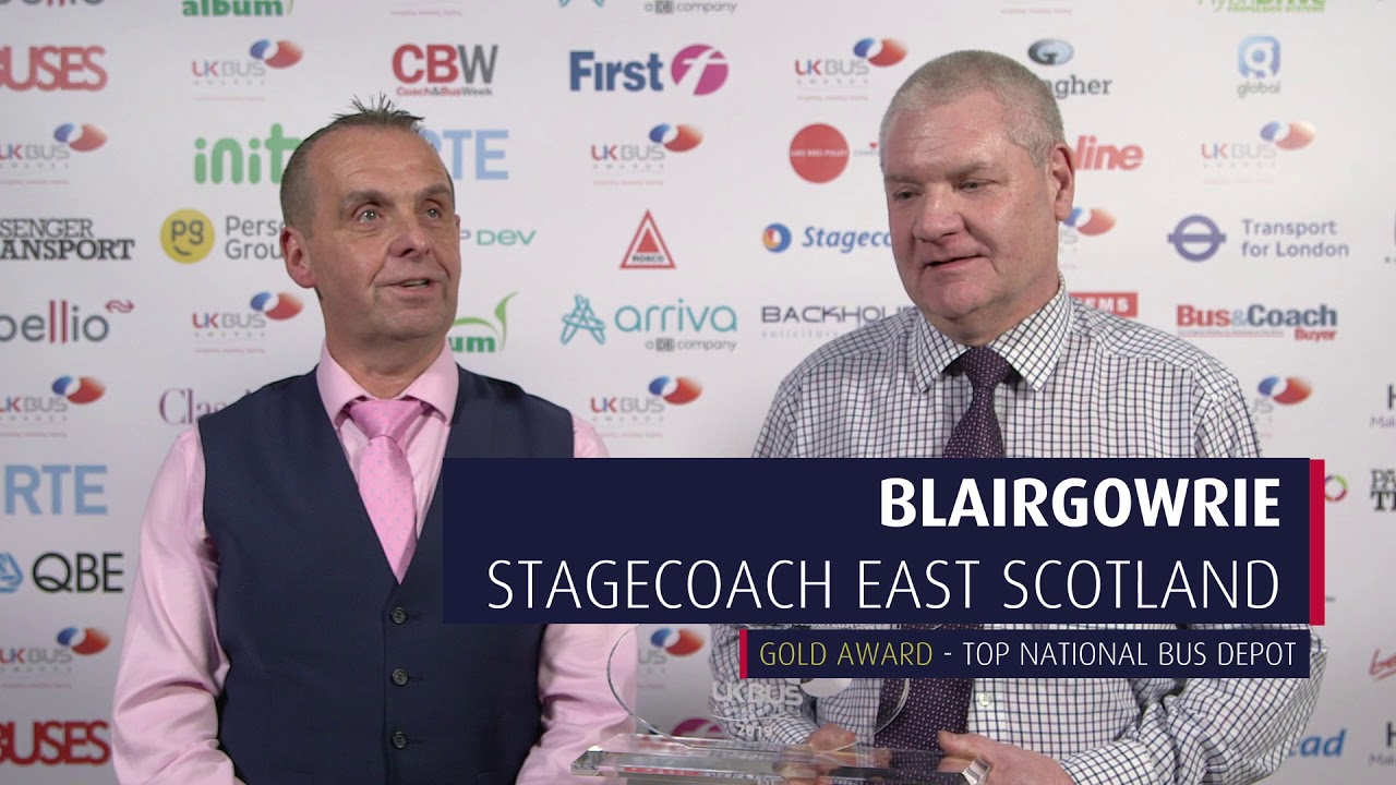 Top National Bus Depot 2019, Blairgowrie, Stagecoach East Scotland