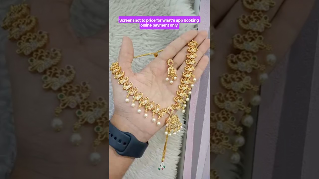 online payment only What's app booking -7708825933#subscribe #support #shorts #trending  #jewellery