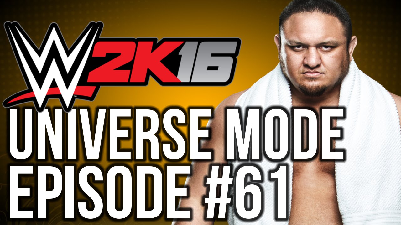 WWE 2k16 Universe Mode: #61 