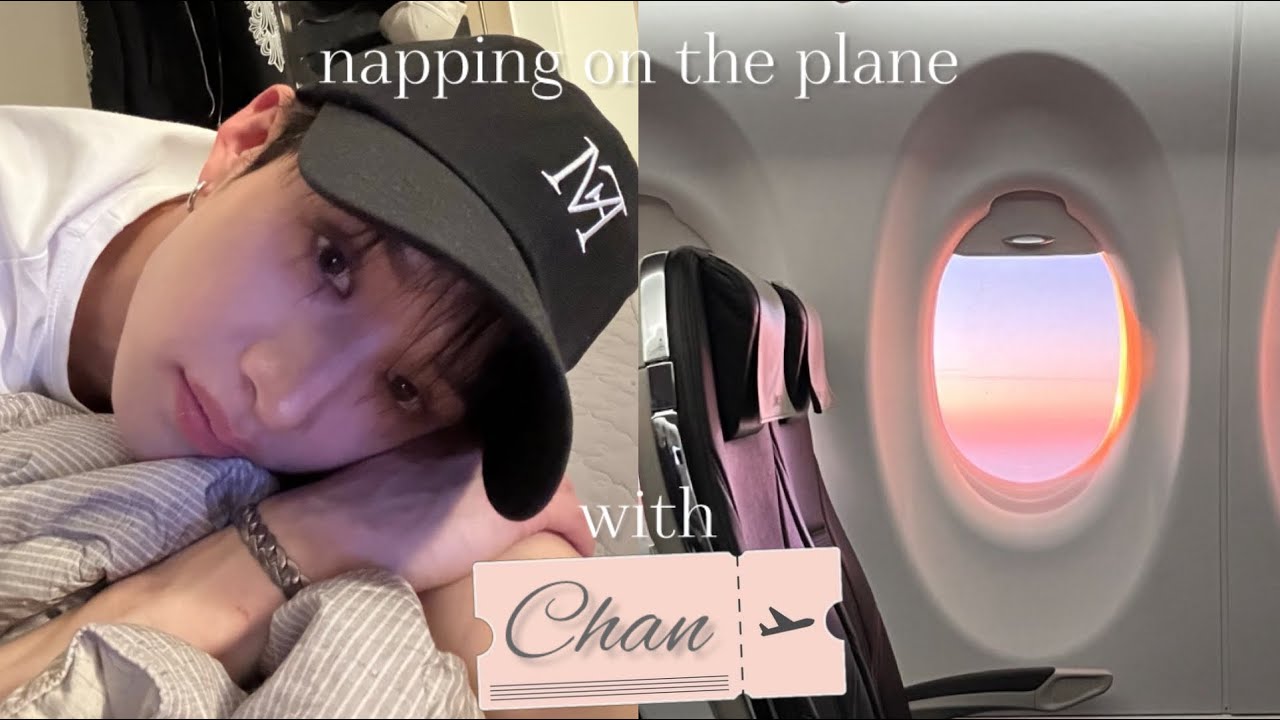 Stray Kids ASMR Napping On The Plane With Chan⛅️✈️