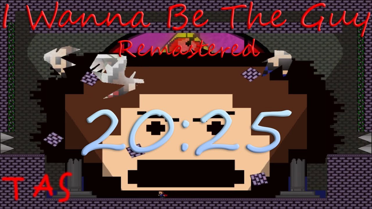 [TAS] I Wanna Be the Guy Remastered Any% (Impossible) 20:25‮