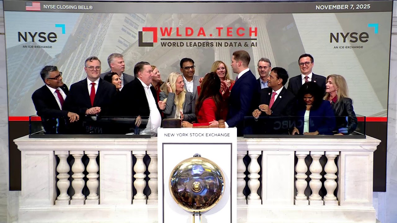 The NYSE welcomes World Leaders in Data and AI (WLDA) to celebrate the 2025 WLDA Summit!