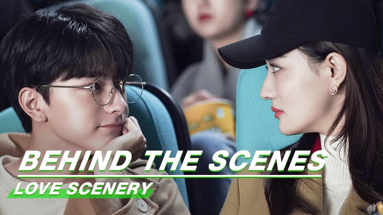 Behind The Scenes: Lulu Xu Is Shy Under Lin Yi's Stares | Love Scenery | 良辰美景好时光 | iQiyi