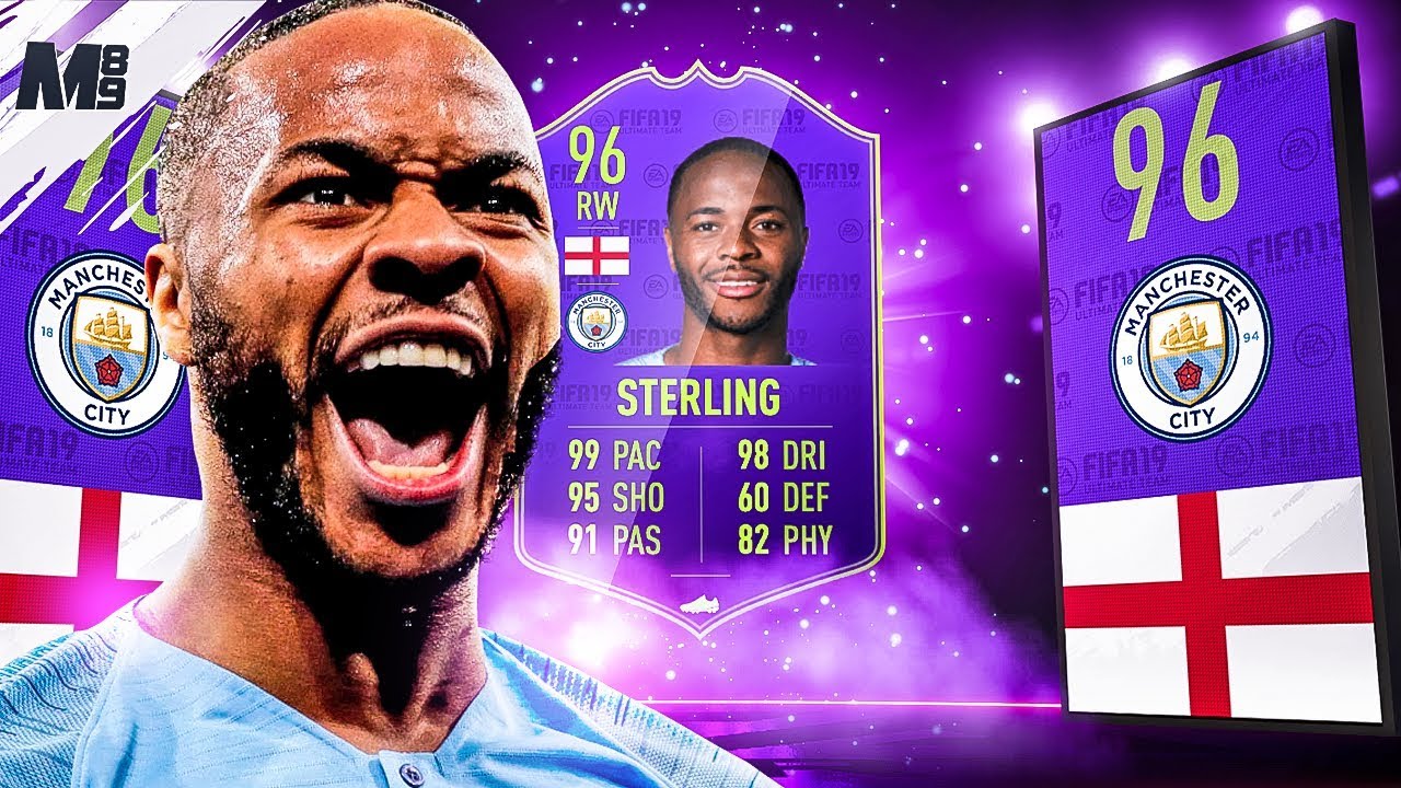 FIFA 19 YPOTY STERLING REVIEW | 96 YPOTY STERLING PLAYER REVIEW | FIFA 19 ULTIMATE TEAM
