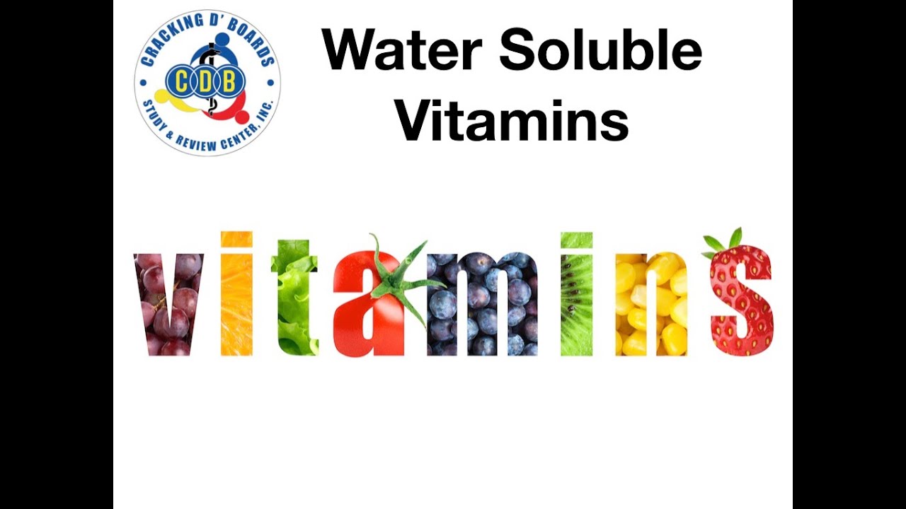 Water Soluble Vitamins