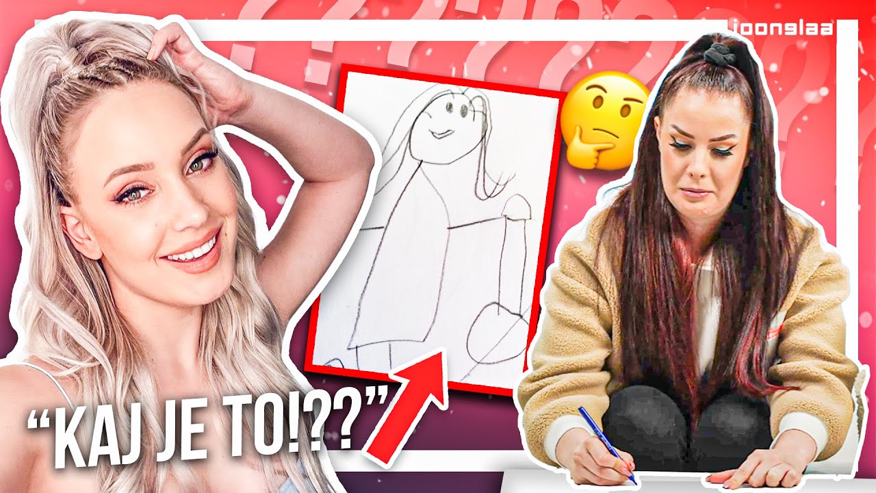 RISANJE V 10 SEKUNDAH (*NEMOGOČ IZZIV!*)! 😳✍🏻 Nika Krmec & Ines Erbus