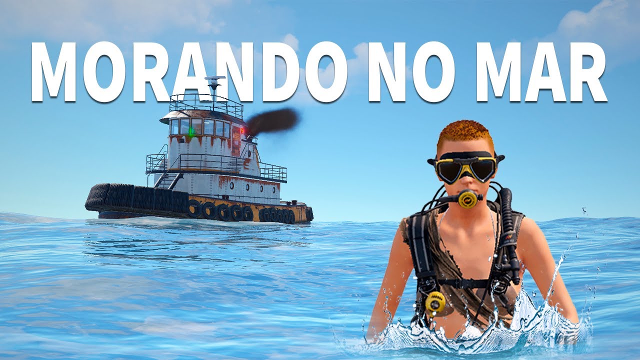 Tugboat OP? Virei o Rei dos Mares no RUST!!!