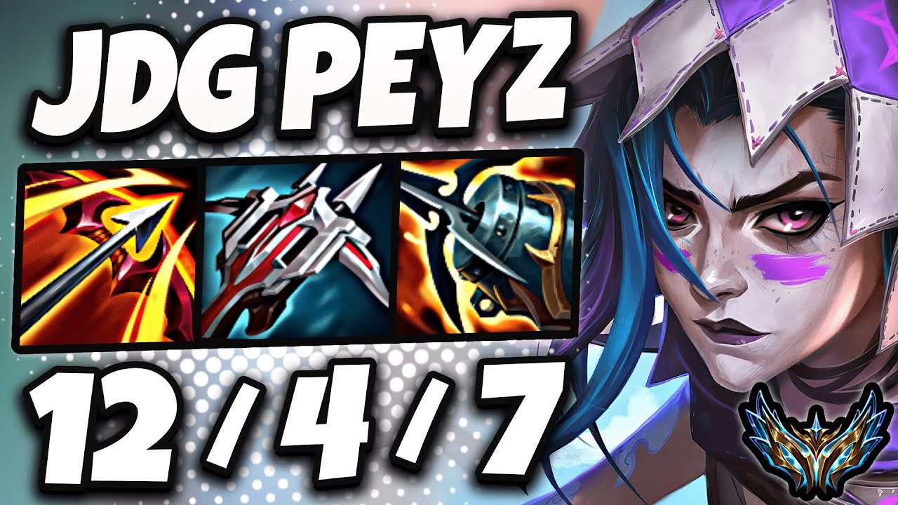 Jinx vs Tristana ADC [ Peyz + TripleKill ] Patch 14.24 Korea Challenger ✅