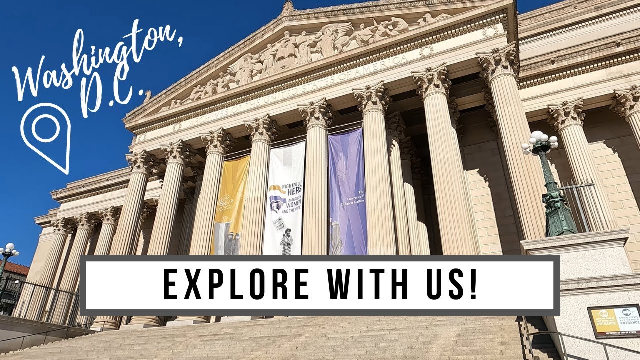 Exploring Washington, D.C. | FAMILY TRAVEL VLOG