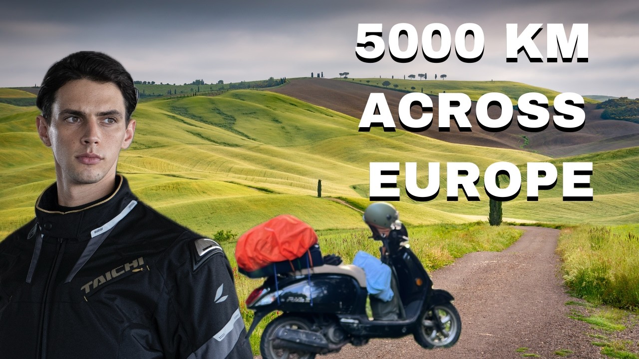 Ep 8 : I Rode 5000KM Across Europe on a 50cc Scooter