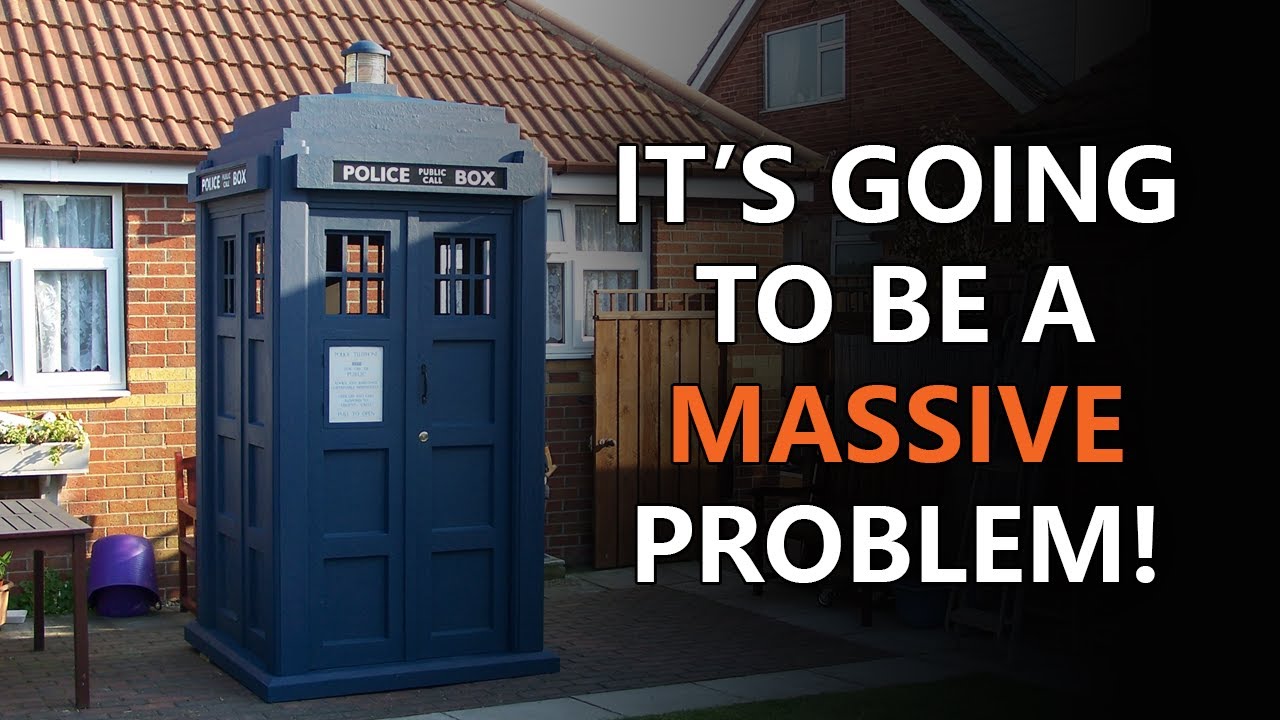 End of an era: Where am I going to put my TARDIS prop now?
