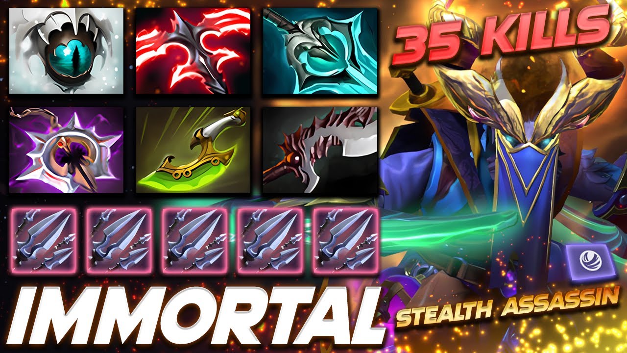 Riki Stealth Assassin 35 KILLS - Dota 2 Pro Gameplay [Watch & Learn]