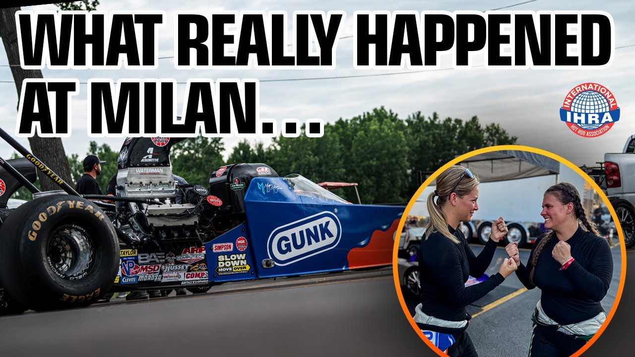 Sister Rivalry Gets Real at Milan IHRA Drag Race | Megan and Rachel Meyer