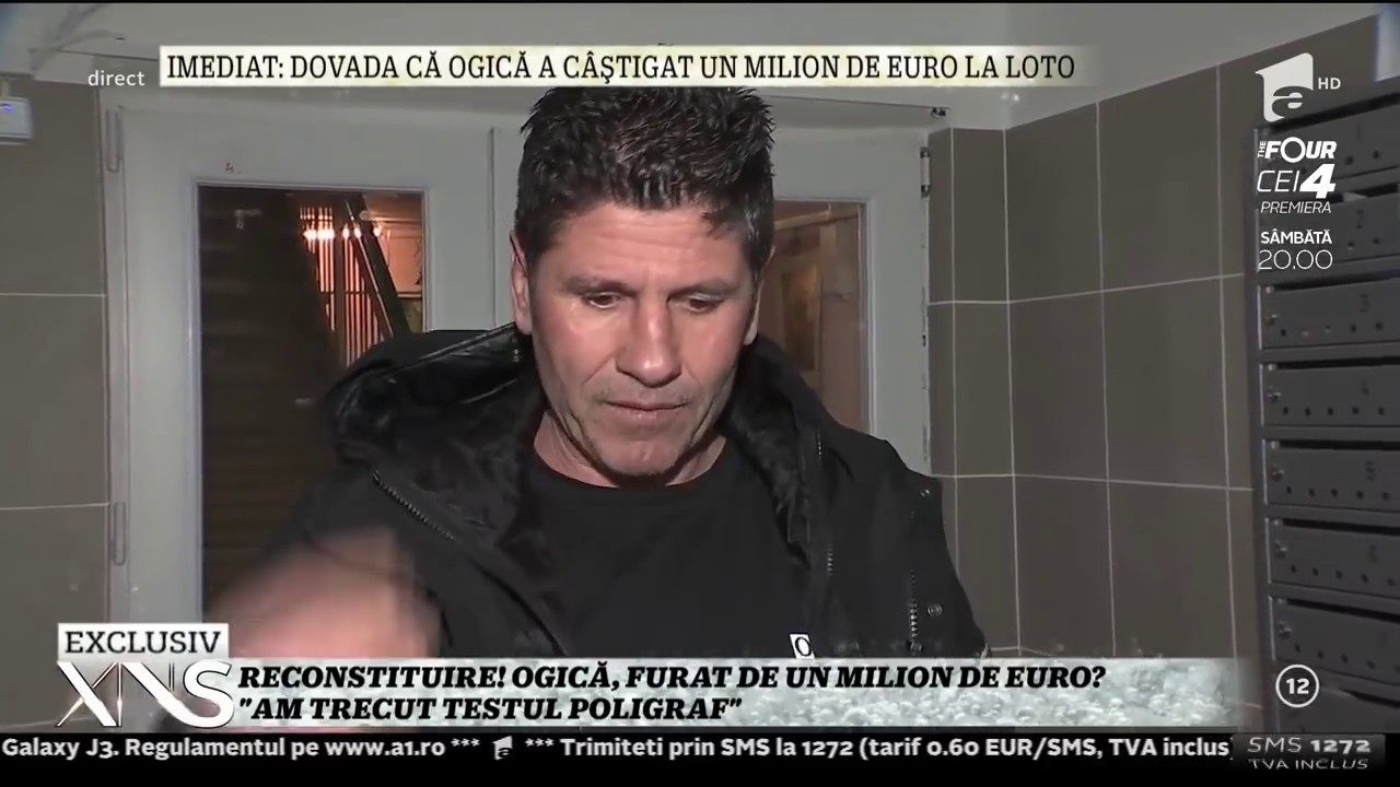 Ogică, furat de un milion de euro: 