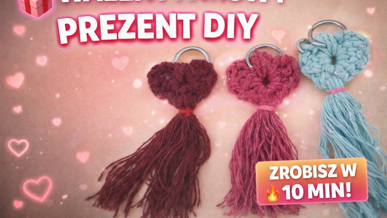 Prezent walentynkowy DIY 