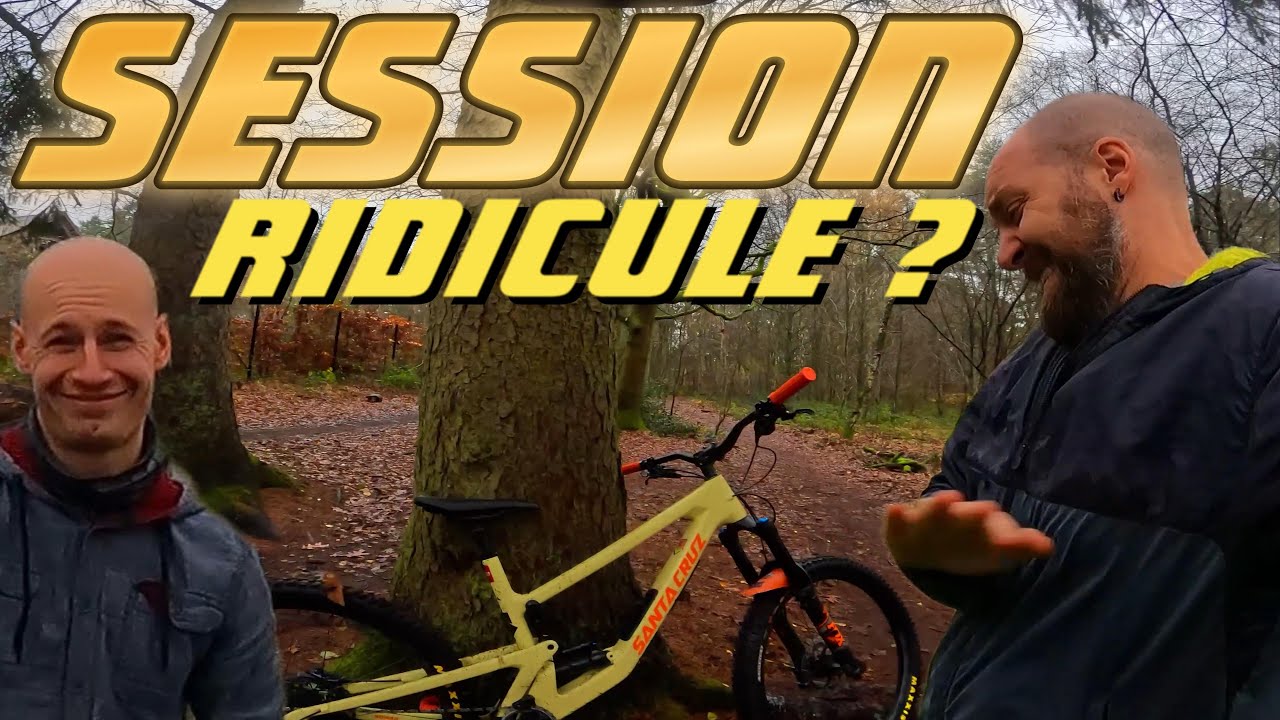 Pas motivé, pluie, 5 km… mais une bonne session VTT