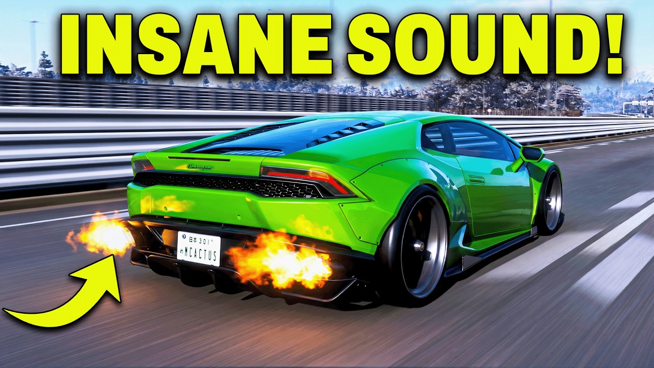 Топ-10 автомобилей с ЛУЧШИМ звучанием в Forza Horizon 6!