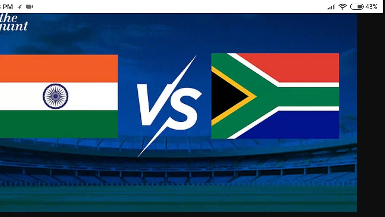 REAalCRICKET India VS south africa Target143#2