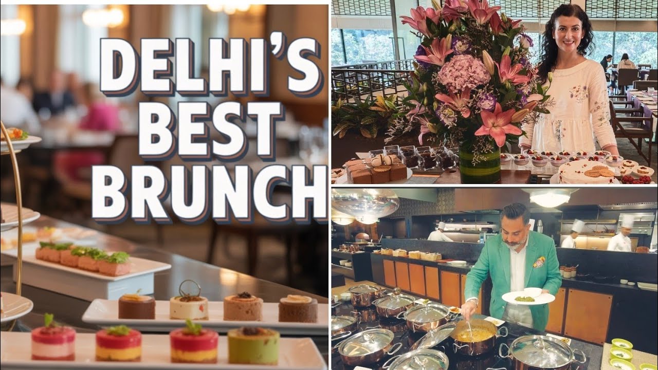 BEST Sunday Brunch Buffet India I The Oberoi Hotel New Delhi